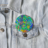 Badge Rond 7,6 Cm Confetti Storm (En situation)