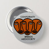 Badge Rond 7,6 Cm Conformité 2 (Devant & derrière)