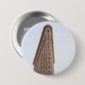 Badge Rond 7,6 Cm Construction de Flatiron (Devant & derrière)