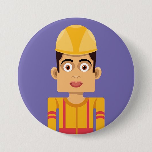 Badge Rond 7,6 Cm Constructor (Devant)