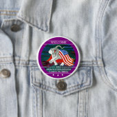 Badge Rond 7,6 Cm Convention 2012 nationale républicaine (En situation)