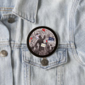 Badge Rond 7,6 Cm Convention 2016 de GOP (En situation)