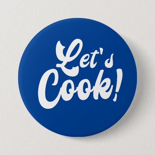 Badge Rond 7,6 Cm Cook (Devant)