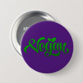 Badge Rond 7,6 Cm cool vegan bouton design (Devant & derrière)