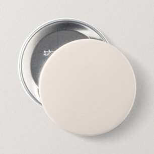Badge Rond 7,6 Cm Coquillage blanc FFF5EE - Option pour ajouter un n