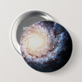Badge Rond 7,6 Cm Cosmos colorés (Devant & derrière)
