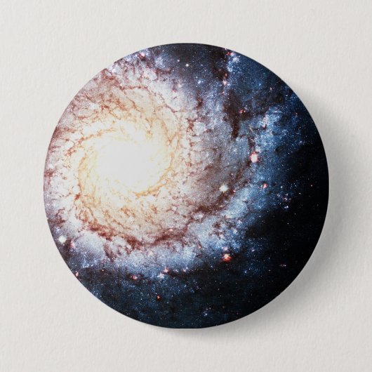 Badge Rond 7,6 Cm Cosmos colorés (Devant)