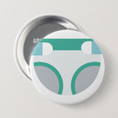 Badge Rond 7,6 Cm couche (Devant & derrière)