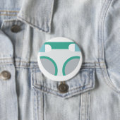 Badge Rond 7,6 Cm couche (En situation)