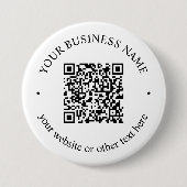 Badge Rond 7,6 Cm Couleur solide de Modèle blanc pur (Devant)