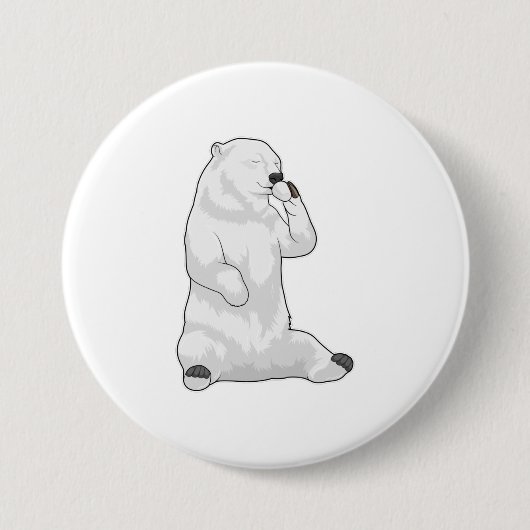 Badge Rond 7,6 Cm Coupe Polar (Devant)