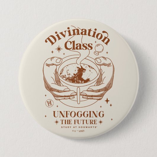 Badge Rond 7,6 Cm Cours de Divination - Clarifier l'Avenir (Devant)