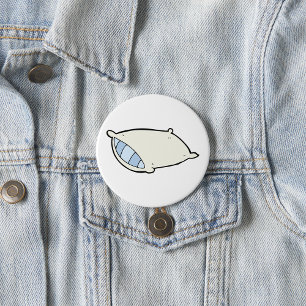 Badge Rond 7,6 Cm Coussin de dessin animé avec géant