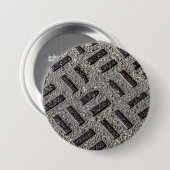 Badge Rond 7,6 Cm Couverture de trou (Devant & derrière)