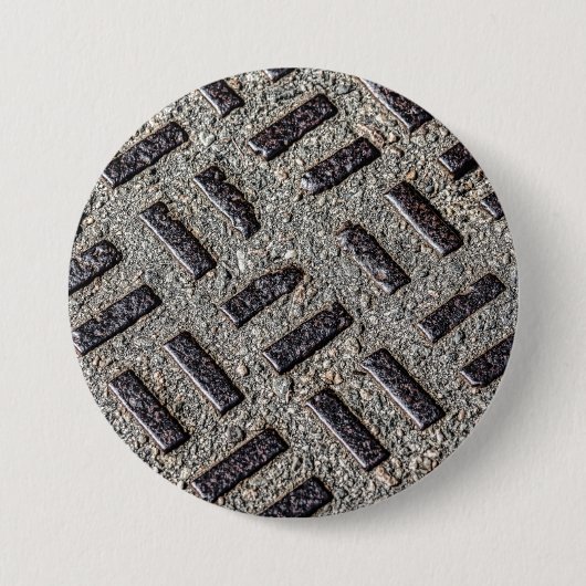 Badge Rond 7,6 Cm Couverture de trou (Devant)