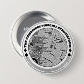 Badge Rond 7,6 Cm CPA 3" bouton (Devant & derrière)