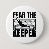 Badge Rond 7,6 Cm Craignez le gardien (Devant)