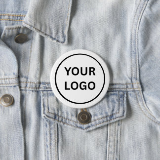 Badge Rond 7,6 Cm Create Your Own Custom Business Logo 3 Inch Button