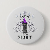 Badge Rond 7,6 Cm Créature de la nuit (Devant)