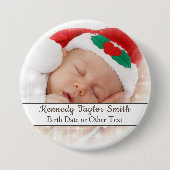 Badge Rond 7,6 Cm Créez facilement votre propre logo Ajouter photo A (Devant)