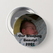 Badge Rond 7,6 Cm Créez un bouton ! (Devant & derrière)