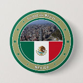 Badge Rond 7,6 Cm Cuidad de Mexico (Devant)