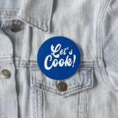 Badge Rond 7,6 Cm Cuisinons (En situation)