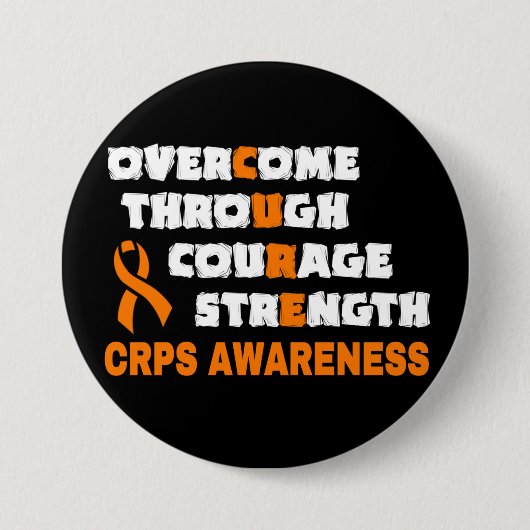BADGE ROND 7,6 CM CURE...CRPS (Devant)