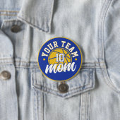 Badge Rond 7,6 Cm Custom Basketball Mom Button (En situation)