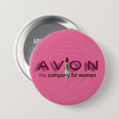 Badge Rond 7,6 Cm Customisez ce bouton d'Avon (Devant & derrière)