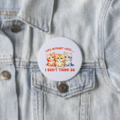 Badge Rond 7,6 Cm Cute Chatons Colorés - Vie Sans Chats? (En situation)