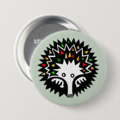 Badge Rond 7,6 Cm Cute ECHIDNA - Australie - Faune - (Devant & derrière)