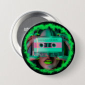 Badge Rond 7,6 Cm Dance with the Devil Button (Devant & derrière)