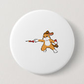 Badge Rond 7,6 Cm Darts dog (Devant)