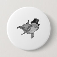 Dauphin en tant que Gentleman avec chapeau supérie