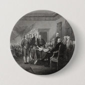 Badge Rond 7,6 Cm Déclaration d'indépendance (Devant)