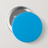 Badge Rond 7,6 Cm Découvrez la beauté d'un ciel bleu avec un avion (Devant & derrière)