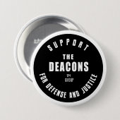 Badge Rond 7,6 Cm Défense de la fille | Deacons | (Devant & derrière)