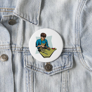 Badge Rond 7,6 Cm Démarreur