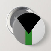 Badge Rond 7,6 Cm Demiromantic Pride Flag (Devant & derrière)