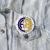 Badge Rond 7,6 Cm DENT pour un bouton de jour (En situation)