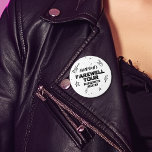 Badge Rond 7,6 Cm Dernier Tour Punk Rock Band Bachelorette Party<br><div class="desc">Augmentez le volume pour l'ultime envoi ! Cette collection de punk rock très pointue a tout ce dont vous avez besoin pour le week-end "Farewell Tour" de la mariée : invitations à la mode grunge, jeux de fêtes sauvages, signalétique audacieuse, et des figurants qui crient rock ‘n’ roll. Parfait pour...</div>