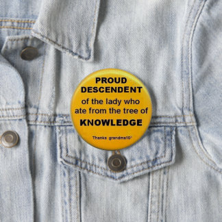 Badge Rond 7,6 Cm Descendant