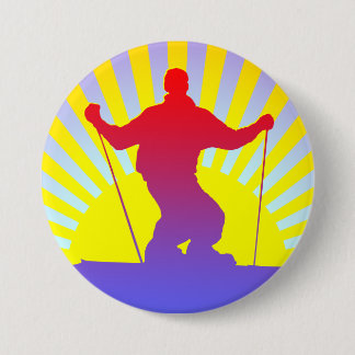 Badge Rond 7,6 Cm descendeur