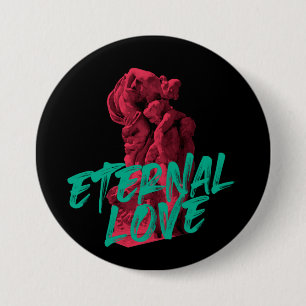 Badge Rond 7,6 Cm Design graphique dynamique, urbain, tendance Etern