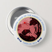 Badge Rond 7,6 Cm Destin scellé (Devant & derrière)