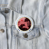 Badge Rond 7,6 Cm Destin scellé (En situation)