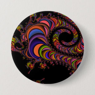 Badge Rond 7,6 Cm Digitalwurm