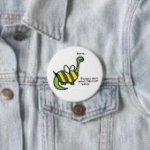 Badge Rond 7,6 Cm Dino (En situation)