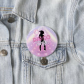 Badge Rond 7,6 Cm Disco Darlin' Bachelorette v2 Team Bride ID928 (En situation)
